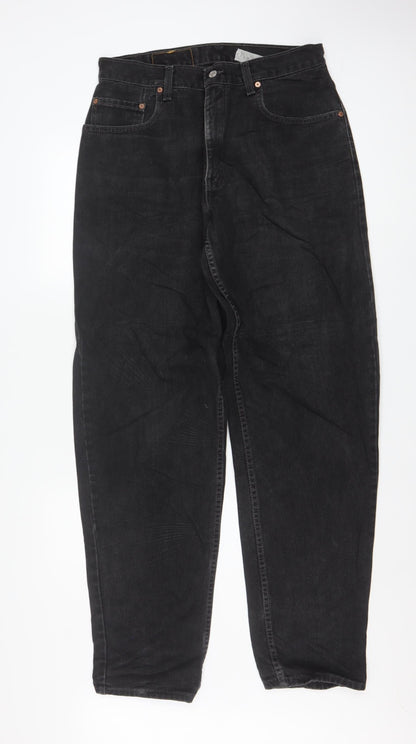 Levi's 560 Men's Black Relaxed Fit Straight Denim Jeans W33 L34