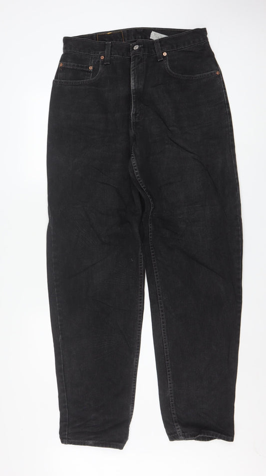 Levi's 560 Men's Black Relaxed Fit Straight Denim Jeans W33 L34