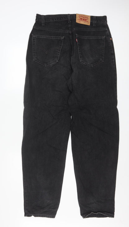 Levi's 560 Men's Black Relaxed Fit Straight Denim Jeans W33 L34