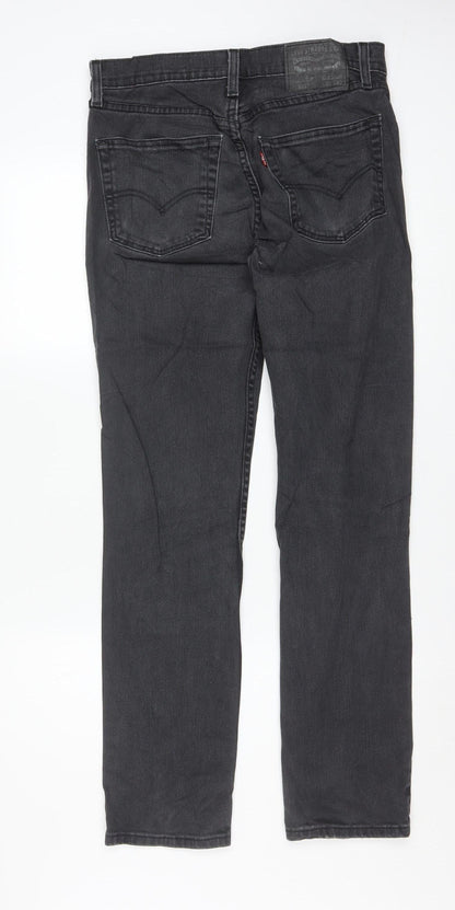 Levi's 511 Men's Black Slim Fit Denim Jeans 32W 32L Straight Leg