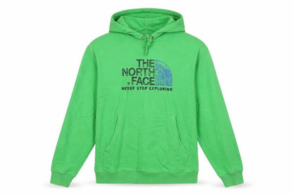 The North Face Men's Green Pullover Hoodie M Graphic Outdoor