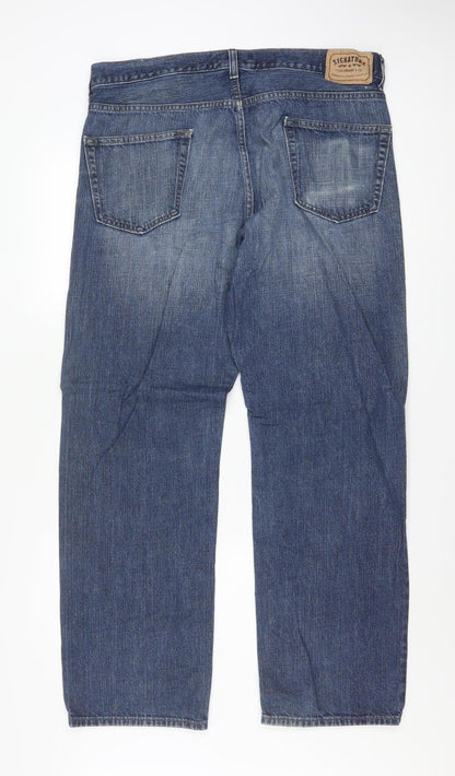 Levi Strauss Men’s Blue Straight Leg Jeans 36x32 Regular Fit Denim