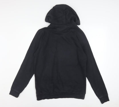 Under Armour Men's Black Small Pullover Hoodie Logo Graphic Sportswear