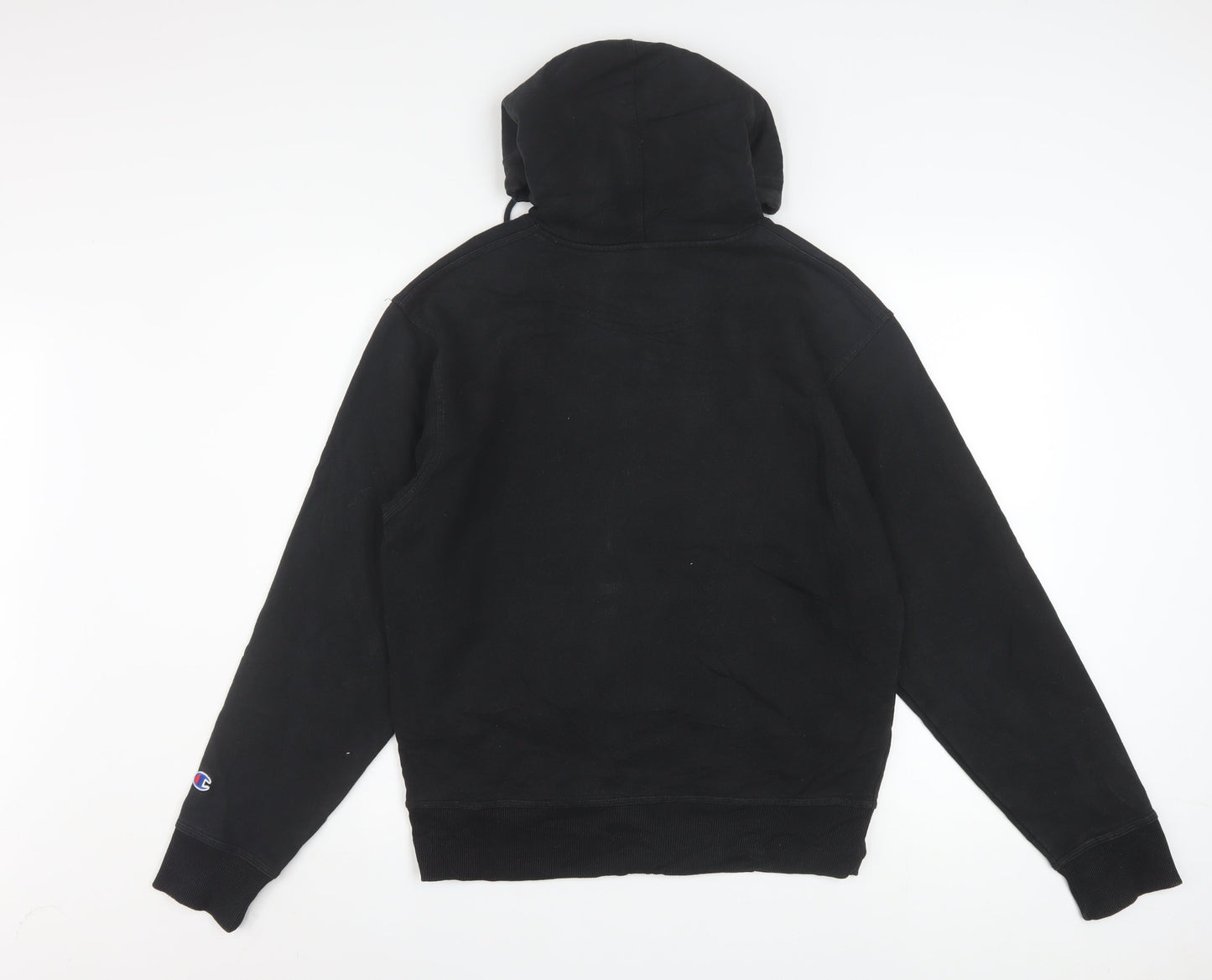 Champion Men's Black Pullover Hoodie Size S Sports Fleece