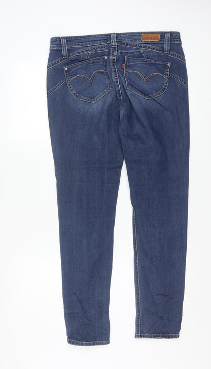 Levi's Men's Blue Straight Fit Stretch Denim Jeans W31 L32