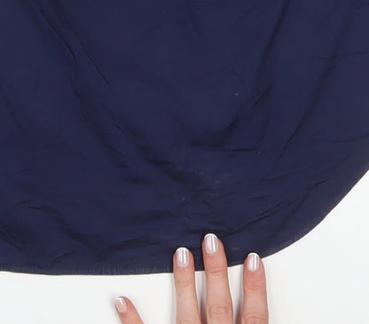 Armani Collezioni Men's Blue 15.5 Regular Fit Long Sleeve Button-Up Shirt