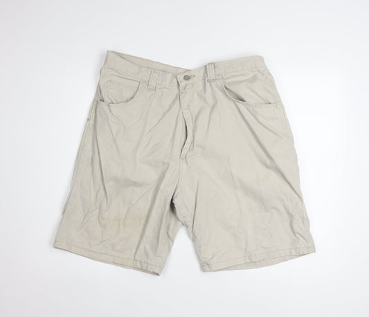 Wrangler Men's Beige 38 Cargo Cotton Shorts Casual Workwear