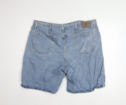 Wrangler Mens Blue Denim Relaxed Fit Shorts Size 42