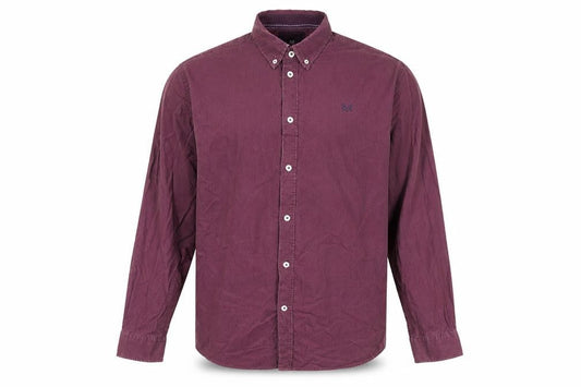 Crew Mens Clothing Purple Slim Fit XL Button-Down Cotton Shirt