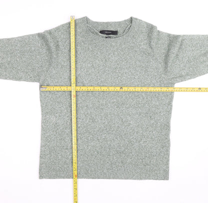 Vero Moda Women’s Green Crew Neck Knit Long Sleeve Pullover Jumper L