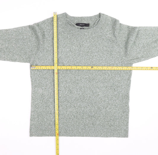 Vero Moda Women’s Green Crew Neck Knit Long Sleeve Pullover Jumper L
