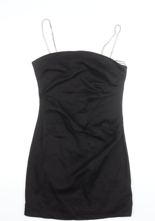 River Island Women’s Black Size 12 Bodycon Party Dress