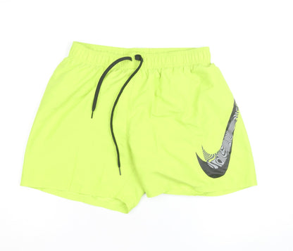 Nike Men’s Green Athletic Shorts Size M Quick Dry Sportswear