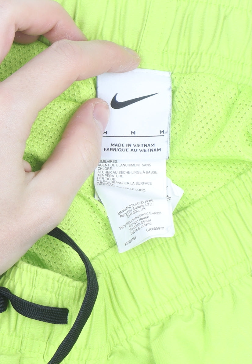 Nike Men’s Green Athletic Shorts Size M Quick Dry Sportswear