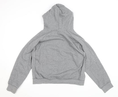 Genuine Pigment Dyed Women's Grey Hoodie XL Tree Hill NC Graphic Pullover