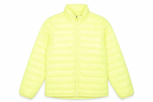 H&M Yellow Teen Girls 14 Lightweight Puffer Active Jacket