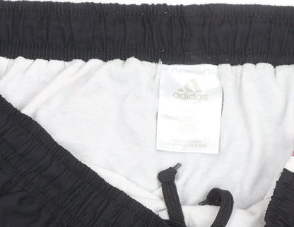 Adidas Women's Black Athletic Running Shorts Size 12