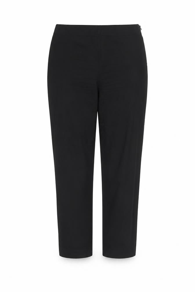 Calvin Klein Women's Black Size 8 Slim Tapered Trousers