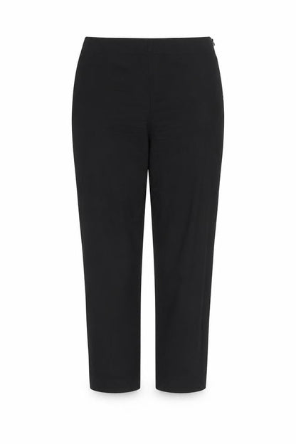 Calvin Klein Women's Black Size 8 Slim Tapered Trousers