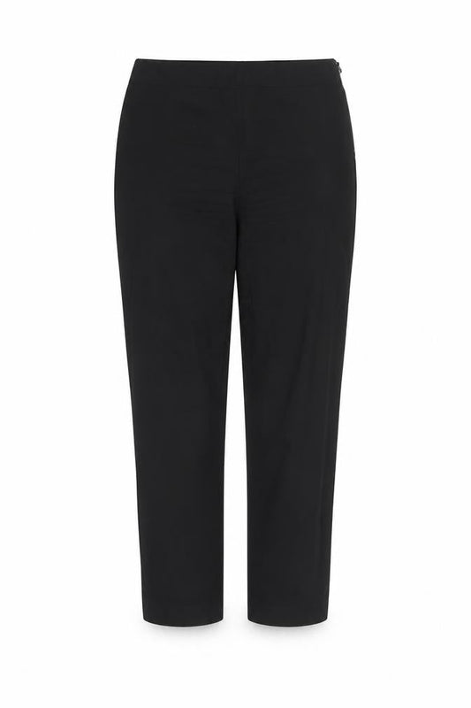 Calvin Klein Women's Black Size 8 Slim Tapered Trousers