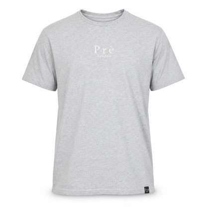 Prè London Men's Grey XL Crew Neck Short Sleeve T-Shirt