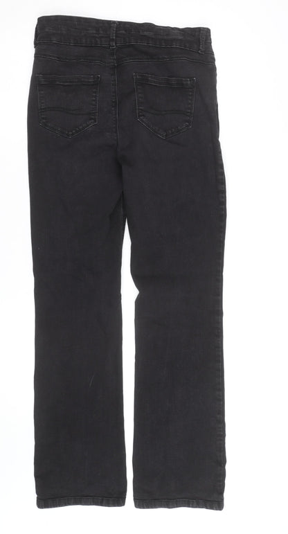 Marks and Spencer Women’s Black Bootcut Stretch Jeans Size 12
