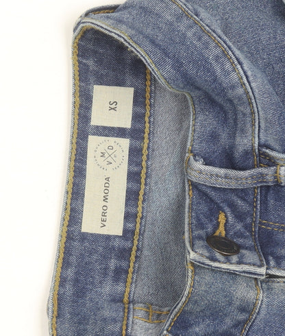 Vero Moda Womens Blue XS Slim Ankle Denim Jeans