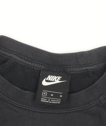 Nike Men's Black Crew Neck Pullover Sweatshirt M Regular Fit