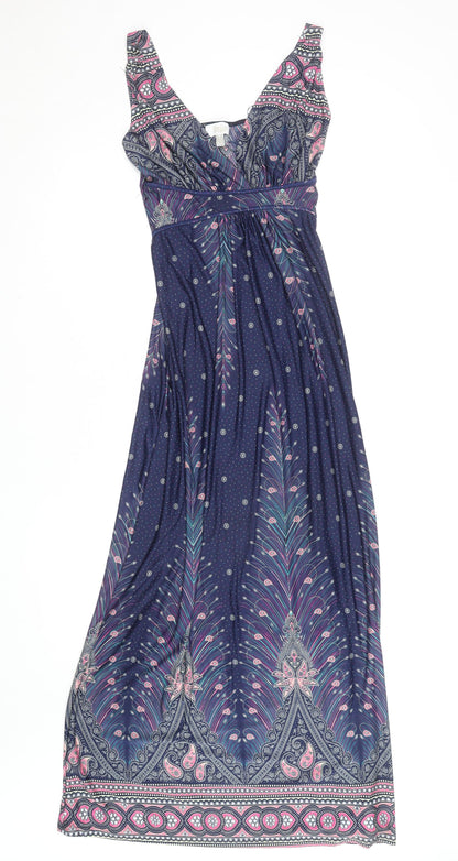 Stella Morgan Women's Multicoloured Paisley Maxi Dress Size M