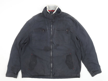 Maine New England Men's Blue XL Shower Resistant Jacket