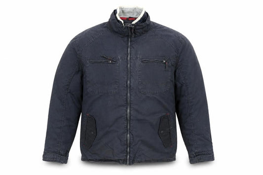 Maine New England Men's Blue XL Shower Resistant Jacket
