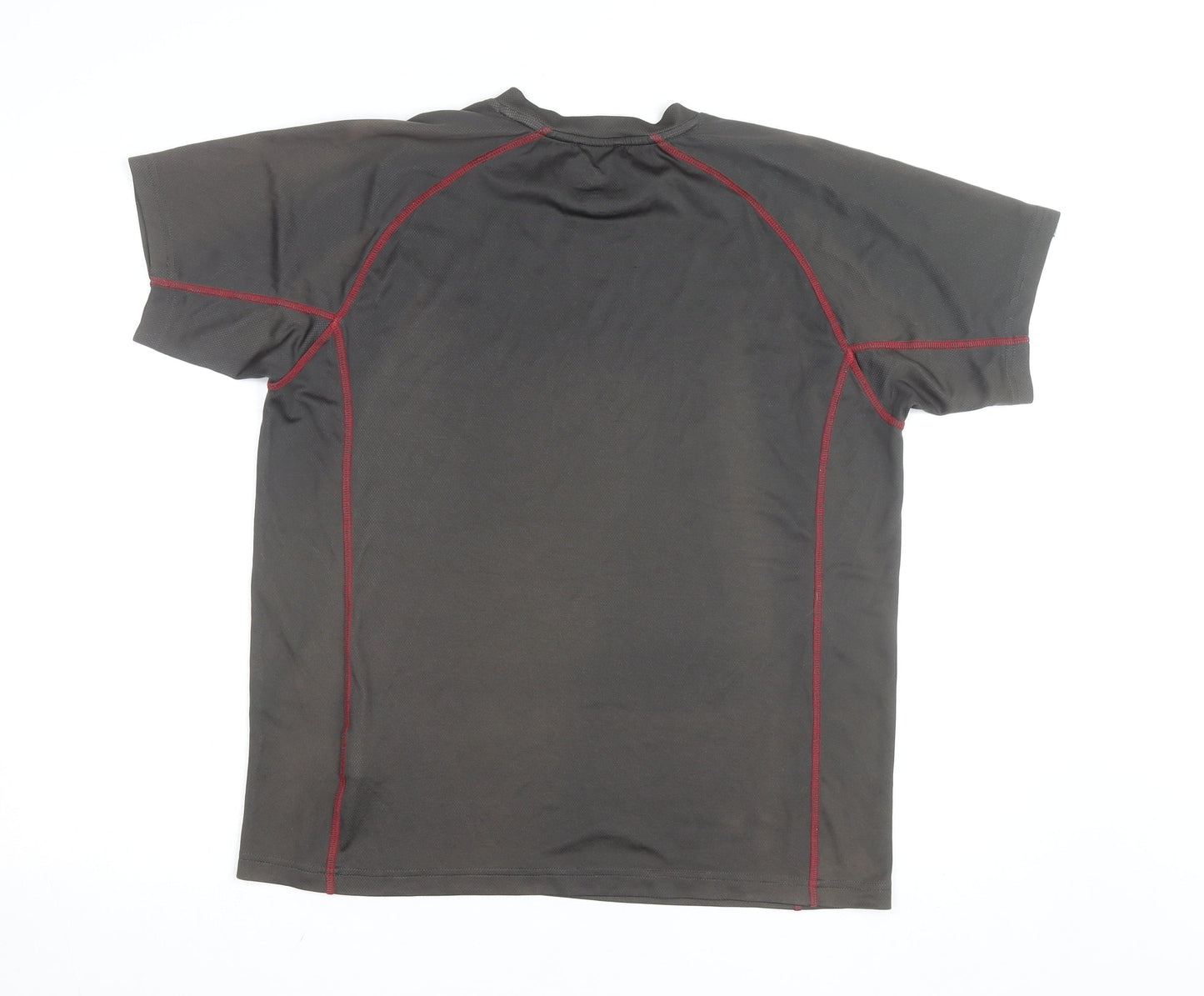 Karrimor Mens Grey Running T-Shirt L Lightweight Breathable Activewear Top