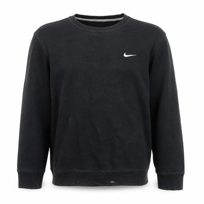 Nike Men's Black L Pullover Crew Neck Fleece Sweatshirt