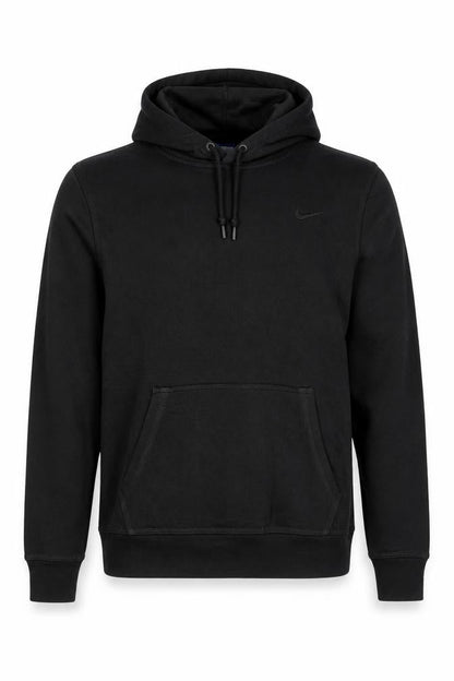 Nike Men’s Black Pullover Hoodie Size M Fleece Regular Fit