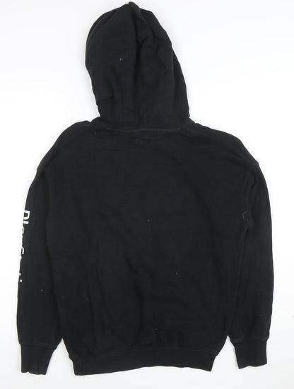 H&M Boys Black PlayStation Hoodie 10-12 Years Pullover Graphic Print