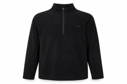 Champion Men’s Black Fleece 1/4 Zip Pullover Sweatshirt Size L