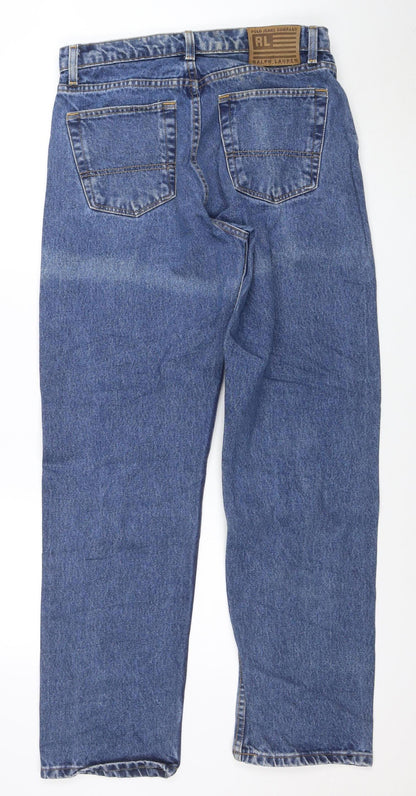 Ralph Lauren Polo Jeans Company Men's Blue 32x32 Relaxed Fit Denim Jeans