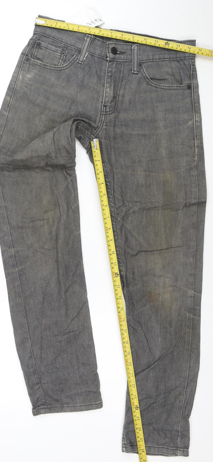 Levi Strauss & Co. Men’s Grey 511 Slim Stretch Jeans W29 L30