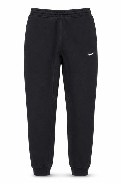 Nike Men's Black Jogger Sweatpants S Regular Fit Tapered Cotton Blend
