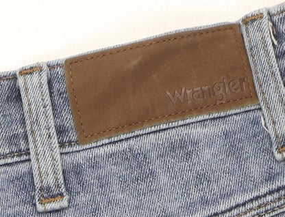 Wrangler Men's Blue Straight Leg Denim Jeans W33 L32