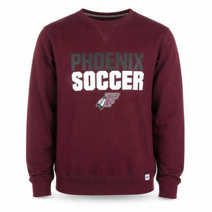 Russell Athletic Men's Red Small Pullover Sweatshirt Phoenix Soccer