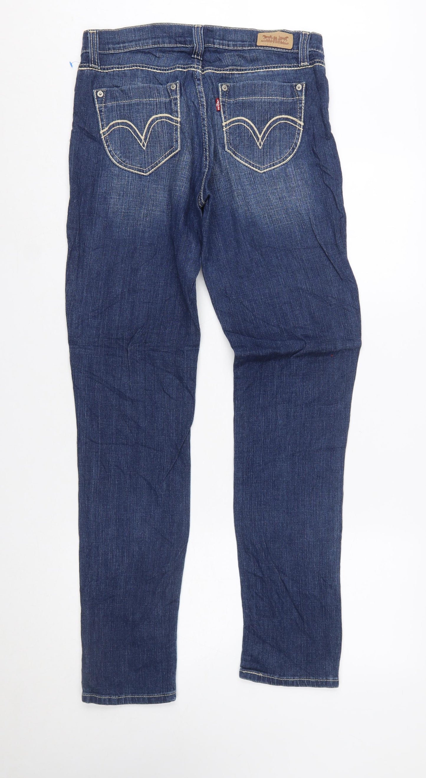 Levi’s Women’s Blue 534 Too Superlow Straight Jeans Size 9