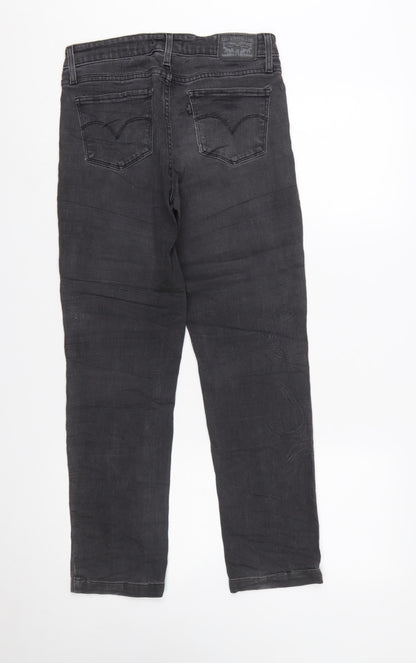 Levi’s Women Black 711 Slim Fit Mid Rise Denim Jeans W27 L32