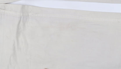 American Eagle Womens Beige Cargo Trousers Size 4 Regular Stretch Cotton Twill