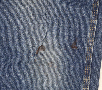 Wrangler Riggs Workwear Men's Blue 40x32 Straight Leg Jeans