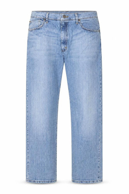 Wrangler Men's Blue Straight Leg Stretch Denim Jeans 36x32