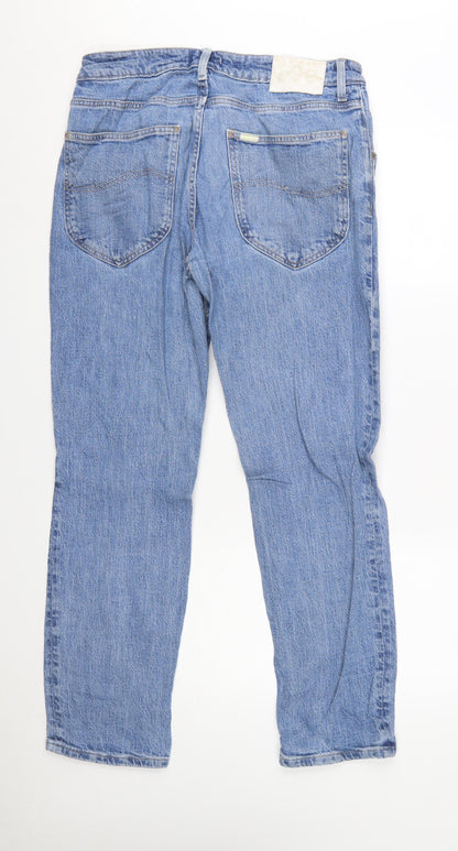 Lee x H&M Men's Blue Straight Denim Jeans 32/32 Regular Fit