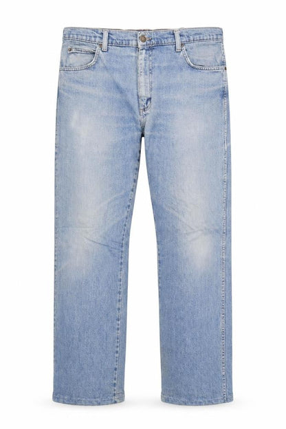 Wrangler Mens Blue Regular Fit Straight Denim Jeans W36 L32
