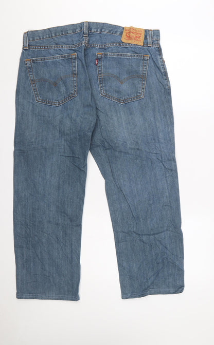 Levi Strauss Men Blue 559 Regular Straight Denim Jeans W36 L30