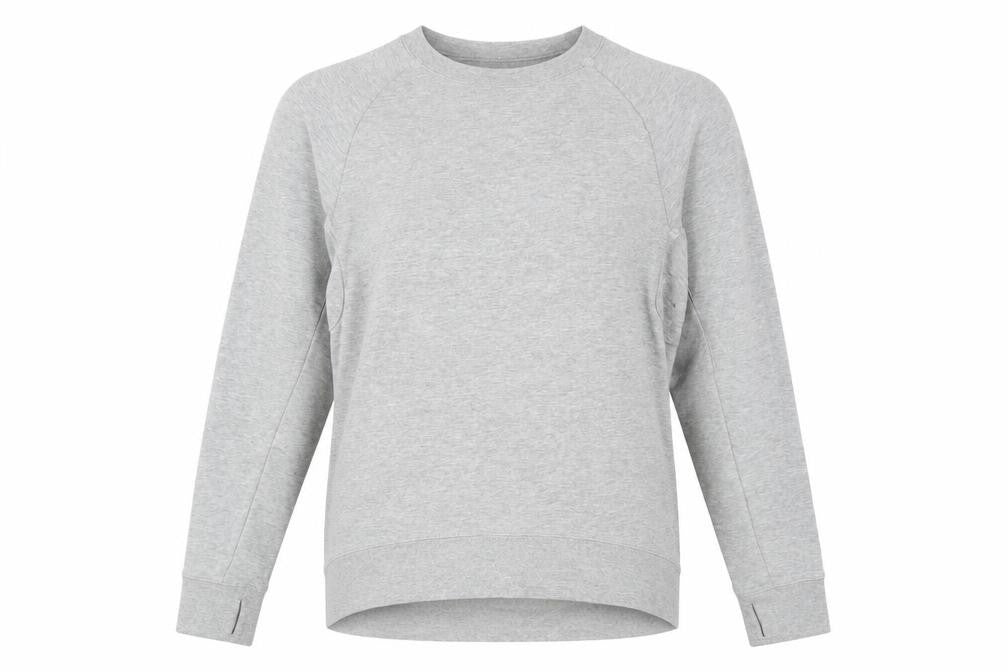 Nike SB Men's Grey Crew Neck Long Sleeve Pullover Sweatshirt Size S